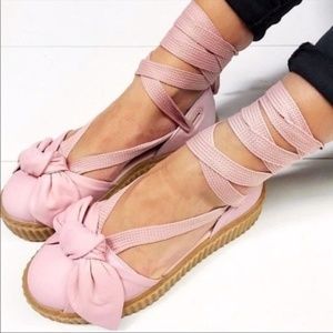 Size 9  Puma Fenty x Rihanna - Blush Pink, Wraps